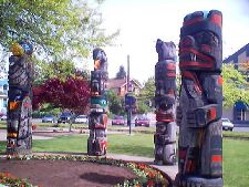 Vancouver Island Totem Poles
